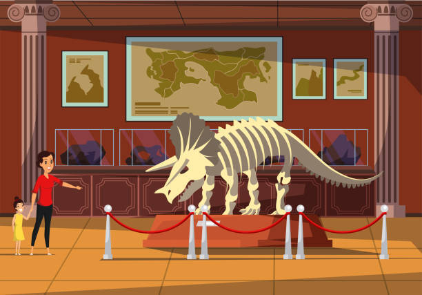 20+ Family Dinosaur Museum Stock Illustrations, Royalty-Free Vector Graphics & Clip Art - iStock