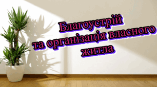 Модуль 4. Турбота про власний побут, задоволення власних потреб і потреб інших осіб. Благоустрій та організація власного житла. Роль виготовлених виробів у створені затишку в оселі. Охайне житло.
