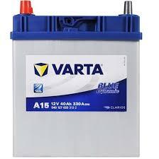 ≡ Автомобільний акумулятор Varta 40Ah-12v BD (A15), L+, EN330 Азія, клеми тонкі (5237157) (540 127 033) – купити в Києві | ціни і відгуки в MOYO