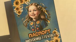 Останній дзвоник. Паспорт випускника + медаль. 4 клас