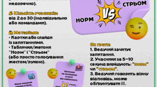 Карткова гра "WI-fi покоління: норм VS стрьом?"