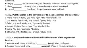 Test 10. Prepare 6. School can be fun! Families!