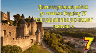 Підсумкова робота "Середньовічні держави" (частина 2)