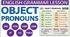 Object Pronouns Minecraft