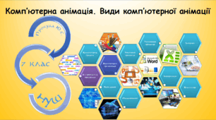 Комп’ютерна анімація. Види комп’ютерної анімації (інформатика за підручником Ривкінд 7 клас)