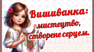 Презентація  до уроку "Вишиванка: мистецтво-створене серцем"