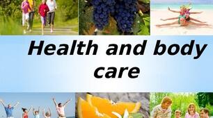 HEALTH AND BODY CARE