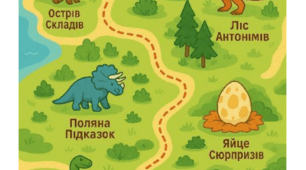 Конспект заняття "Подорож до країни Динозаврів", (заняття для дітей старшої логопедичної групи)