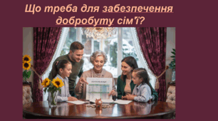 Що треба для забезпечення добробуту сім’ї?