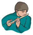 Man playing a flute icon images vectorielles, Man playing a flute icon vecteurs libres de droits | Depositphotos