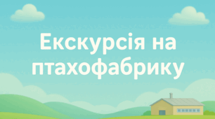 Розповідь. Екскурсія на птахофабрику (старша група)