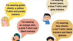 Smart Junior 2 unit 8(Clothes). Reand and colour