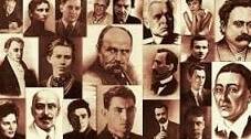 Famous British and Ukrainian military writers (speaking).