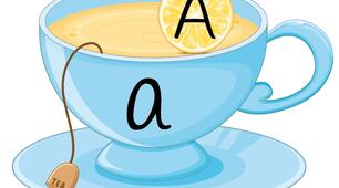 English ABC. Чай з лимоном