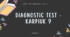Diagnostic Test (Karpiuk 9)