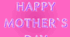 Напис-розтяжка "Happy Mother`s Day / З Днем матері" (укр. англ.)