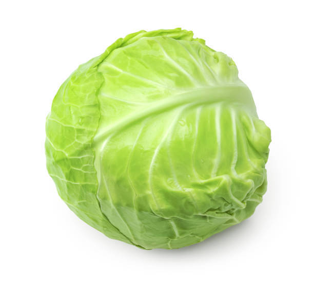 стокові фото, фото роялті-фрі та зображення на тему green cabbage isolated on white background. clipping path - капуста