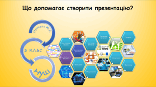 Що допомагає створити презентацію (інформатика за підручником Волощенко 3 клас)