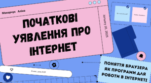Презентація: Початкові уявлення про Інтернет