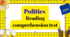 Politics. Reading Comprehension Test