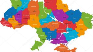 Плакат для друку "Карта України"