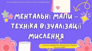 Ментальні мапи – техніка візуалізації мислення