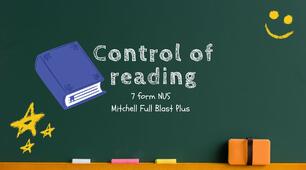 Control of READING 2 семестр 7 клас Мітчелл Full Blast
