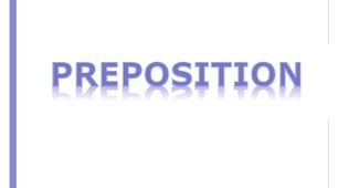 Prepositions exercises
