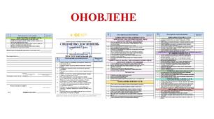 Свідоцтво досягнень 3 клас НУШ (ОНОВЛЕНЕ/2024-2025 навчальний рік) з можливістю редагування у форматі Word