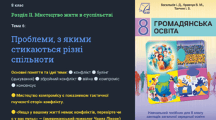 презентація " Проблеми, з якими стикаються різні спільноти.". Громадянська освіта 8 клас НУШ