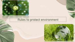 Rules to protect environment