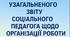 (ЗРАЗОК) Звіт соціального педагога "Про підсумки роботи з соціального захисту  учнів пільгових категорій"