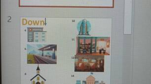 Кросворд для учнів 7 класу Places Prepare 7