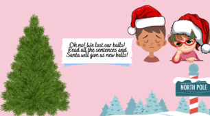 Reading sentence ladders (New Year)