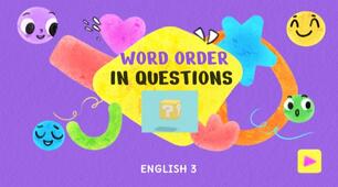 GRAMMAR TEST "Word Order in Questions" (Unit 9.2 Wider World 3)