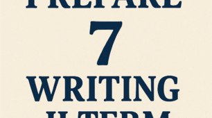 Prepare 7 Writting II term