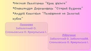 Комплексна підсумкова робота з української літератури для 7 класу з теми "Фантастика, містика, пригоди"" за ГР1, ГР2, ГР3, ГР4