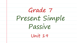 Prepare 7. Present Simple Passive
