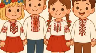 Інтегроване заняття ( математика + народознавство ) для старшої групи ЗДО "Геометричний орнамент для вишиванки"