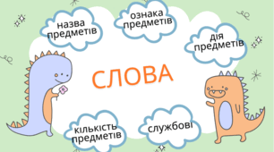 Презентація до уроку "Узагальнення знань про слова- назви, ознаки, дії предметів"