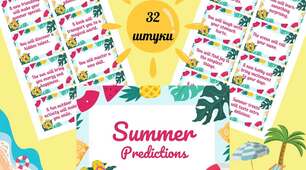 Summer Predictions– Літні передбачення  англійською мовою для яскравих канікул!🌞