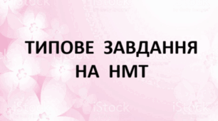 Типи односкладних речень. Варіант 2 (Типове завдання на НМТ)