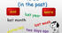 Past Simple: to be.