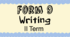 Form 9. Writing. II Term