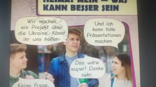 Mein Heimatland ist die Ukraine