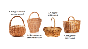 Вправа "Кошик". Центри походження культурних рослин