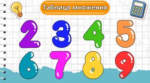 Інтерактивний тренажер: Вивчаємо таблицю множення весело.