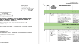 Календарно-тематичне планування з географії  8 клас НУШ за Запотоцьким С.П., 2025/2026 н.р.