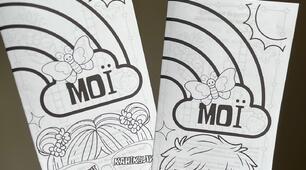 Буклет-розмальовка із завданнями Мої безпечні канікули