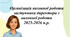 План виховної роботи школи 2025-2026 н.р. План ЗДВР 2025-2026